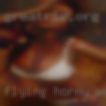 Flying horny women